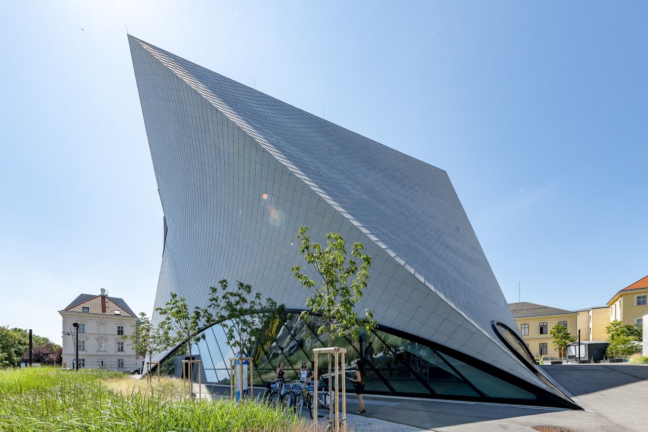 Landesgalerie Niederösterreich, Gebäudeansicht (© Kunstmeile Krems, Foto: Raffael F. Lehner)